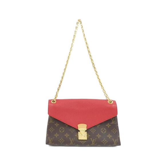 LOUIS VUITTON Red Monogram Shoulder Bag - Picture 1 of 10